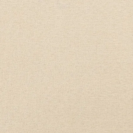 Tête de lit avec oreilles Crème 203x16x78/88 cm Tissu