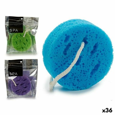 Lichaamsspons 22406 22406 Spons 18 x 4 x 20 cm Rond (36 Stuks)
