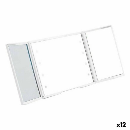 Espejo de Bolsillo Berilo YXL2150-CC01 YXL2150-CC01 Blanco ABS 1,5 x 9