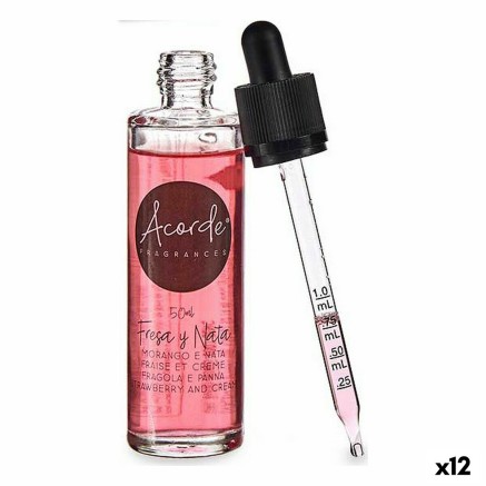 Essenza Idrosolubile Acorde 50ML-G-DROPPER 50ML-G-DROPPER Fragola Pann