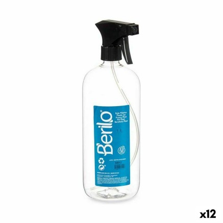 Bouteille Pulvérisatrice Berilo SE1325 SE1325 Noir Transparent Plasti
