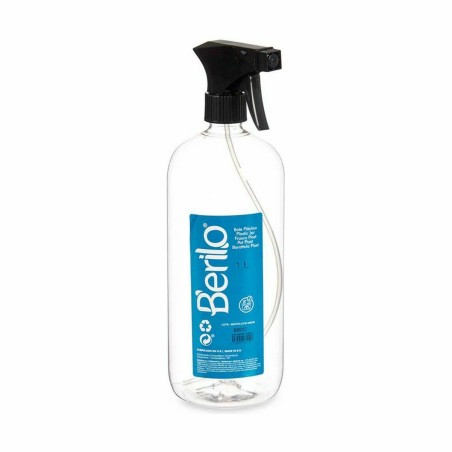 Botella Pulverizadora Berilo SE1325 SE1325 Negro Transparente Plástic
