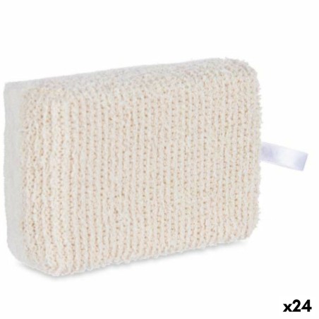 Körperschwamm Berilo B7081-7 B7081-7 Weiß Beige 14 x 5 x 9 cm (24 St