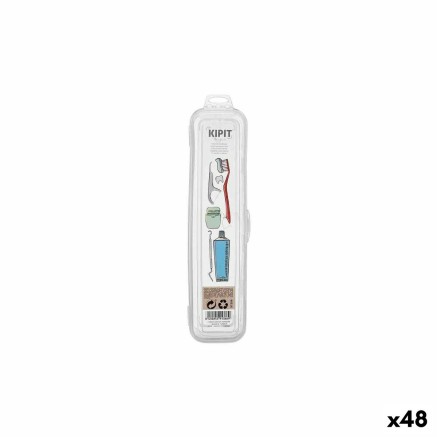 Estuche Kipit 1 1 Transparente Higiene De viaje (48 Unidades)