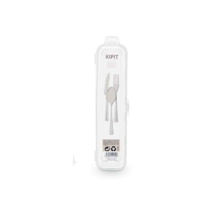 Coffret Kipit 5 5 Transparent Couverts De voyage (48 Unités) 2