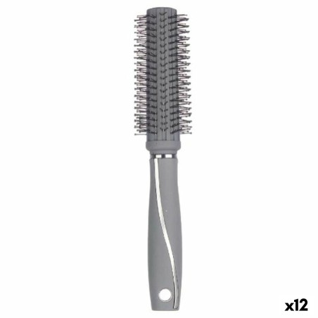 Round Brush Berilo 352 352 Grey Silicone Plastic (12 Units)