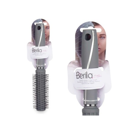 Cepillo Redondo Berilo 352 352 Gris Silicona Plástico (12 Unidades) 2