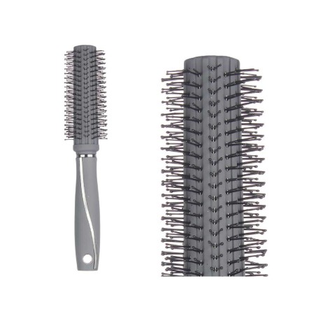 Spazzola Rotonda Berilo 352 352 Grigio Silicone Plastica (12 Unità)