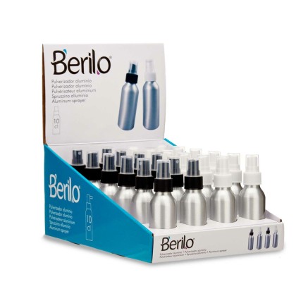 Verstuiverfles Berilo CH9979-2 CH9979-2 Wit Zwart Transparant Zilverkl 2