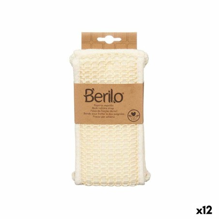 Spugna per Massaggi Berilo B7083-16 B7083-16 Bianco (12 Unità)