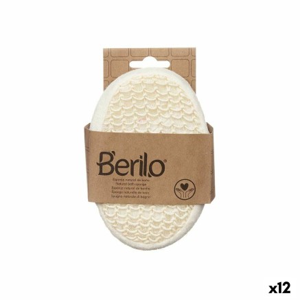 Esponja Corporal Berilo B7083-8 B7083-8 Blanco Beige 11 x 15 x 5 cm (1