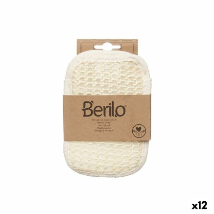 Peeling-Handschuh Berilo B7083-5 B7083-5 Weiß Beige (12 Stück)