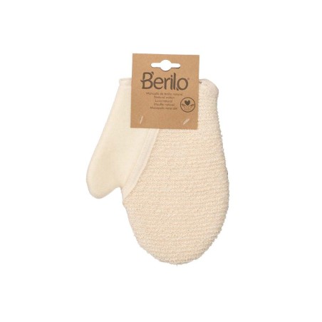 Guanto Esfoliante Berilo B7081-10 B7081-10 Bianco Beige (12 Unità)
