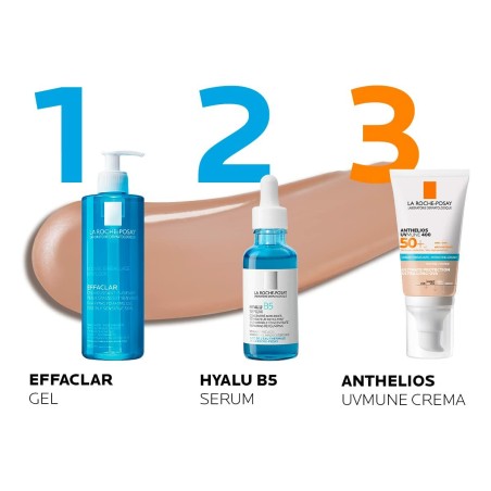 Crème Solaire Avec Couleur La Roche Posay Anthelios Uvmune 50 ml Blan