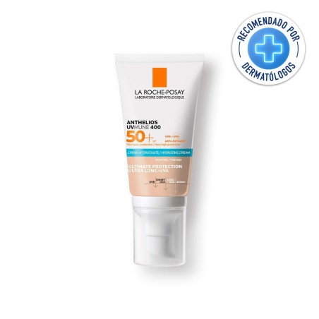Crème Solaire Avec Couleur La Roche Posay Anthelios Uvmune 50 ml Blan
