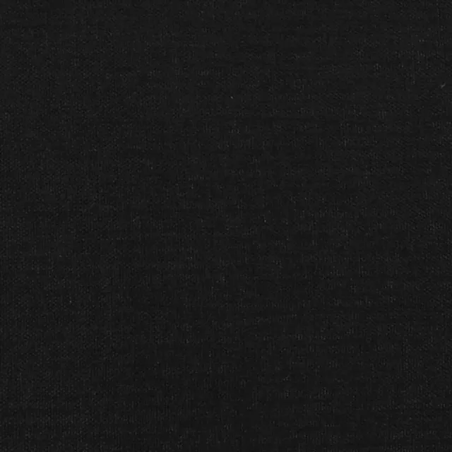 Tête de lit avec oreilles Noir 163x16x118/128 cm Tissu