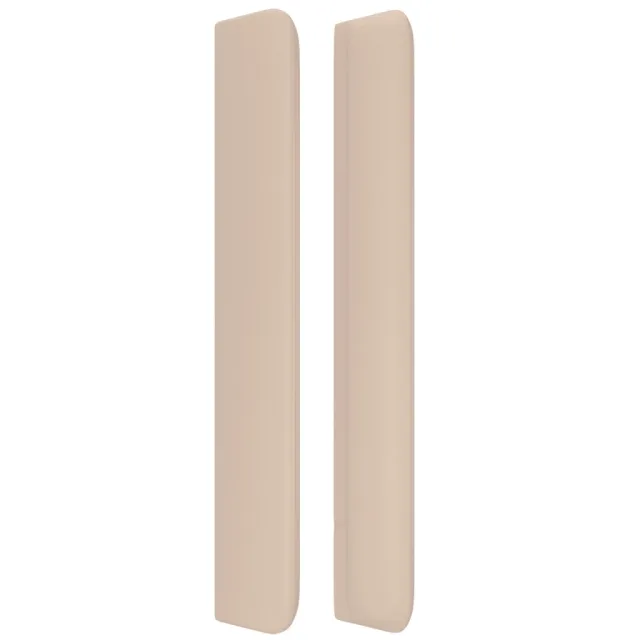 Tête de lit avec oreilles Cappuccino 183x16x118/128 cm