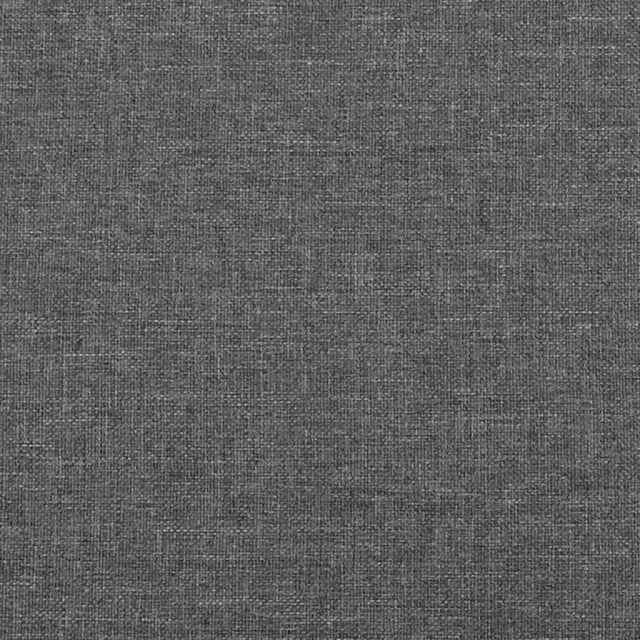 Tête de lit avec oreilles Gris foncé 147x16x118/128 cm Tissu