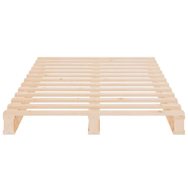 Cadre de lit sans matelas 90x200 cm bois de pin massif