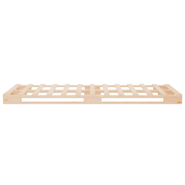 Cadre de lit sans matelas 100x200 cm bois massif de pin