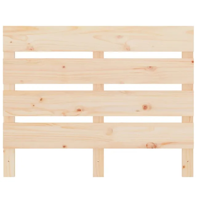 Cadre de lit sans matelas 75x190 cm bois de pin massif
