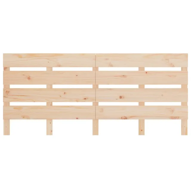 Cadre de lit sans matelas 135x190 cm bois de pin massif