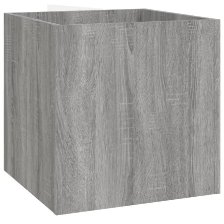 Ensemble de meubles de couloir Sonoma gris Bois d'ingénierie