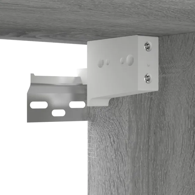 Meubles TV muraux 4pcs Sonoma gris 60x30x30cm Bois d'ingénierie