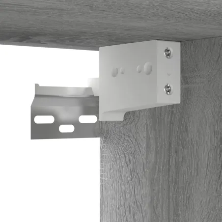 Meubles TV muraux 4pcs Sonoma gris 60x30x30cm Bois d'ingénierie