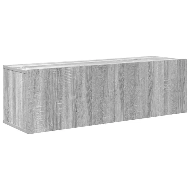 Ensemble de meubles TV 3 pcs Sonoma gris Bois d'ingénierie