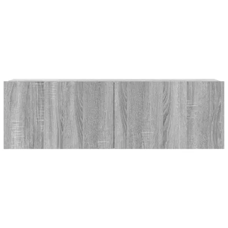 Ensemble de meubles TV 3 pcs Sonoma gris Bois d'ingénierie