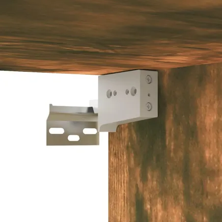 Ensemble de meubles TV 2 pcs Chêne fumé Bois d'ingénierie