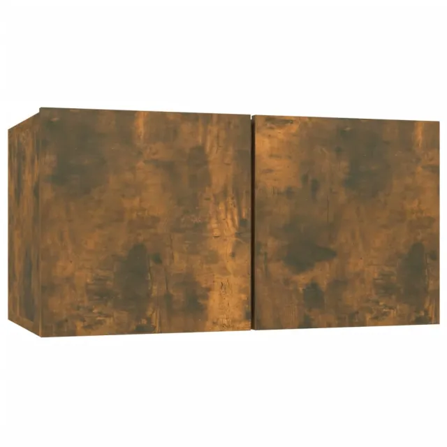 Ensemble de meubles TV 7 pcs Chêne fumé Bois d'ingénierie