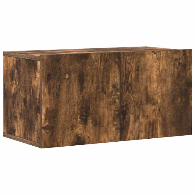 Ensemble de meubles TV 4 pcs Chêne fumé Bois d'ingénierie