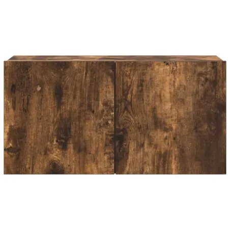 Ensemble de meubles TV 4 pcs Chêne fumé Bois d'ingénierie