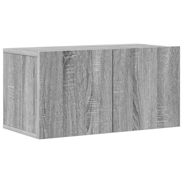 Ensemble de meubles TV 4 pcs Sonoma gris Bois d'ingénierie