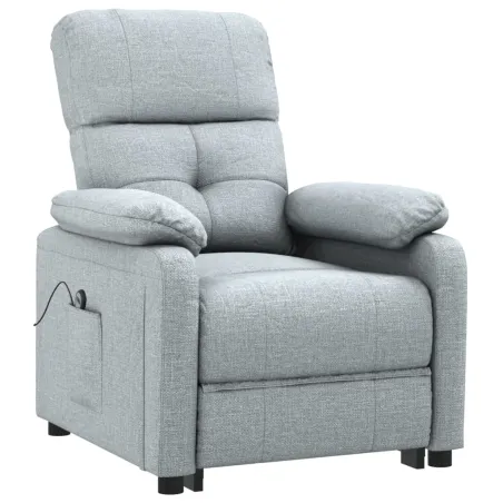 Fauteuil Gris clair Tissu