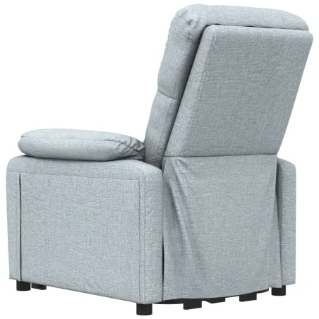 Fauteuil Gris clair Tissu