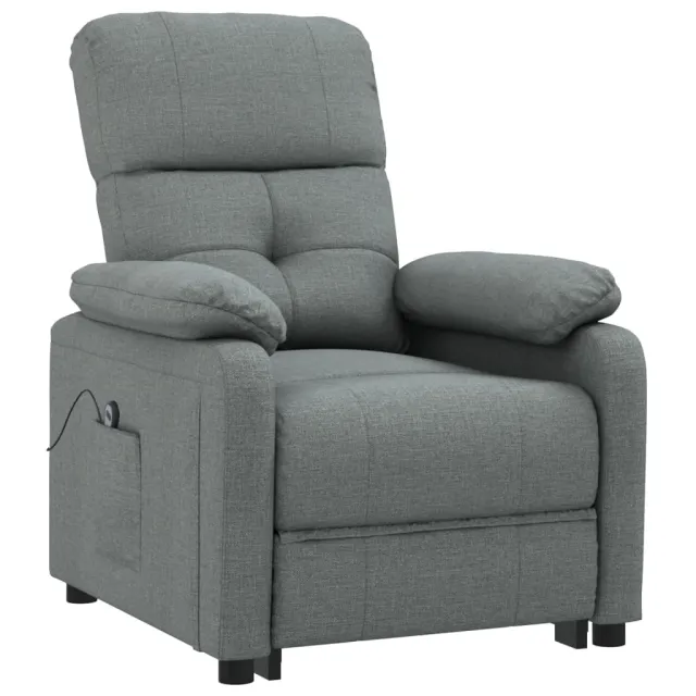 Fauteuil Gris foncé Tissu