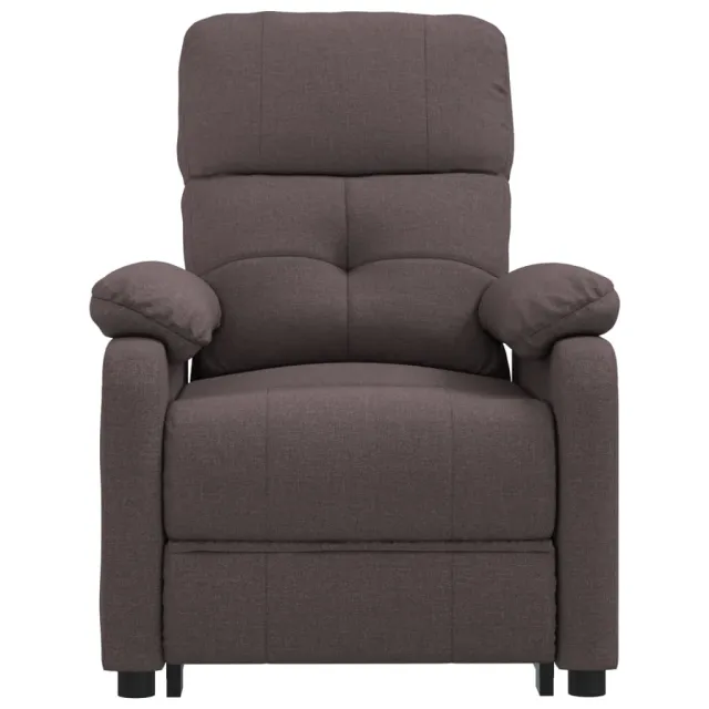 Fauteuil Marron foncé Tissu