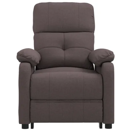 Fauteuil Marron foncé Tissu