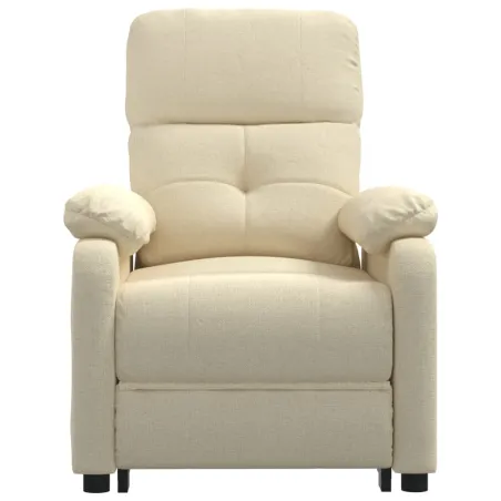 Fauteuil Crème Tissu