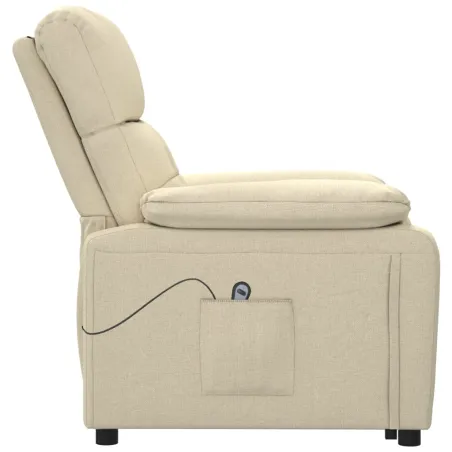Fauteuil Crème Tissu