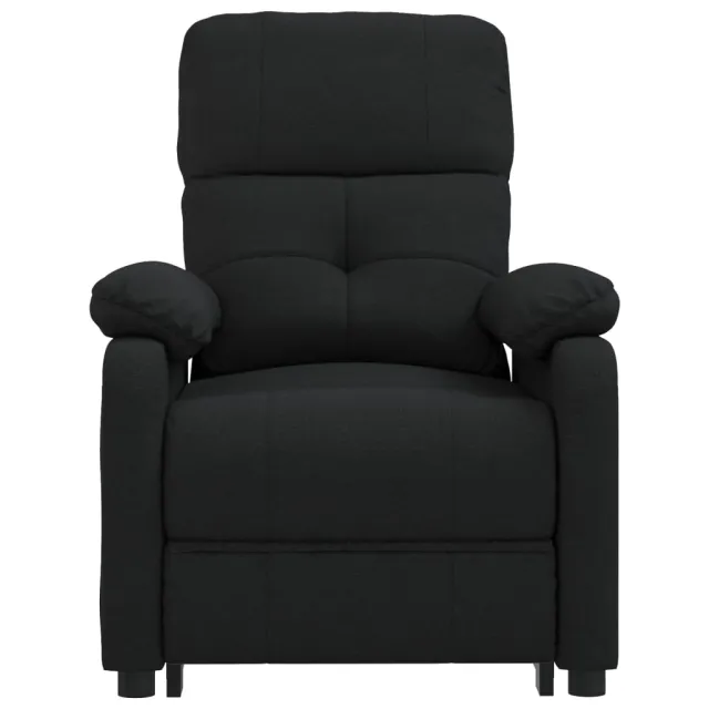 Fauteuil de massage Noir Tissu