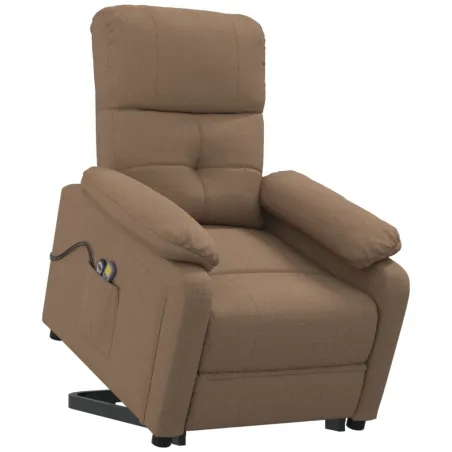 Fauteuil de massage Marron Tissu