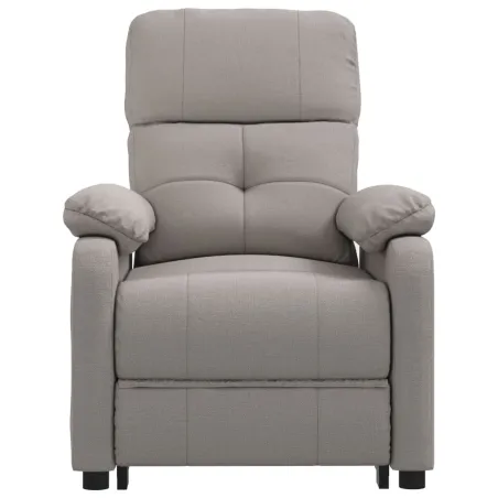 Fauteuil de massage Taupe Tissu