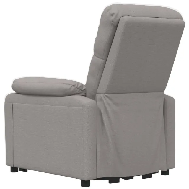 Fauteuil de massage Taupe Tissu