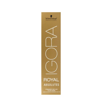 Tinte Permanente Antiedad Igora Royal Absolutes Schwarzkopf 7-460 (60