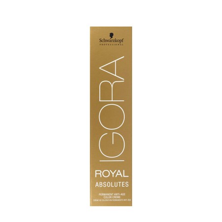 Permanent Anti-Ageing Dye Igora Royal Absolutes Schwarzkopf 7-460 (60