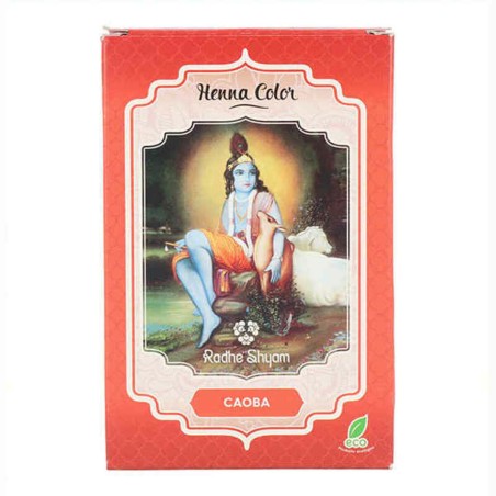 Semi-permanent Colourant Henna Radhe Shyam Shyam Henna Mahogany (100 g